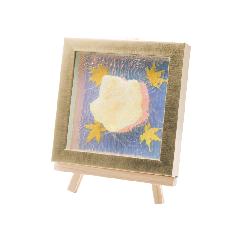 Lampe d'art de simulation de feuille d'érable ambre ondulation de l'eau - Maple Shadow Lamp