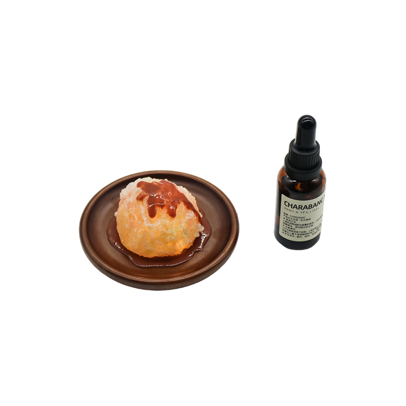 Lampe d'aromathérapie dessert avec base en bois-Gelato Bloom