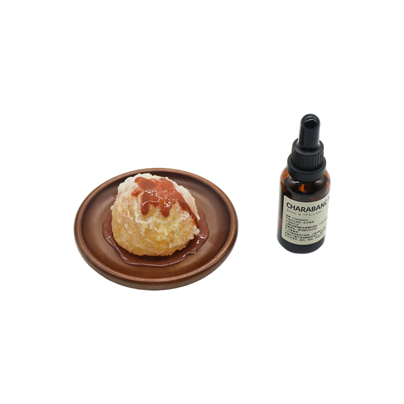 Lampe d'aromathérapie dessert avec base en bois-Gelato Bloom